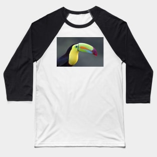 Keel-billed Toucan - Costa Rica Baseball T-Shirt